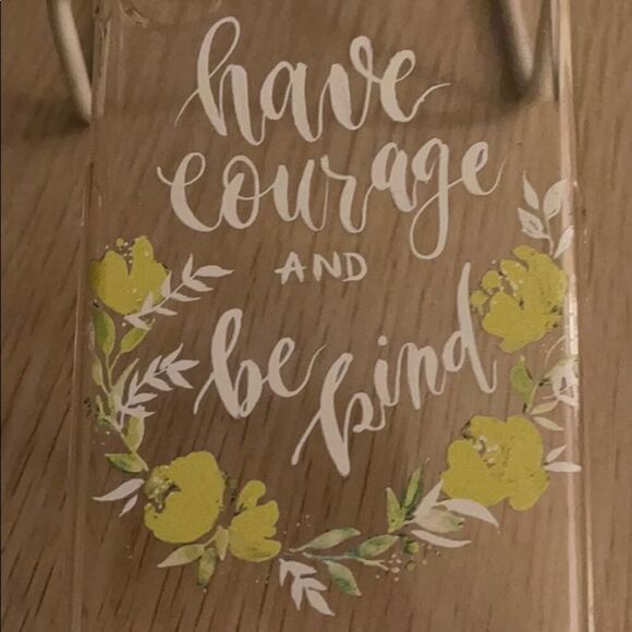 iPhone X/XS plastic snapon case flowers w/ cable - Picture 2 of 5